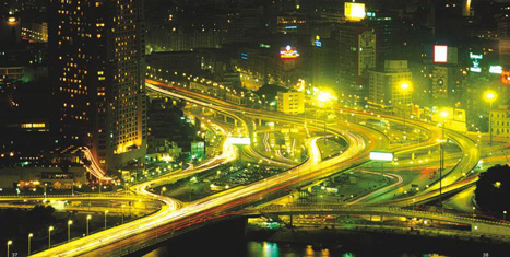 常熟市區(qū)三環(huán)路快速化改造、東北環(huán)段景觀亮化工程的設(shè)備供貨及安裝調(diào)試